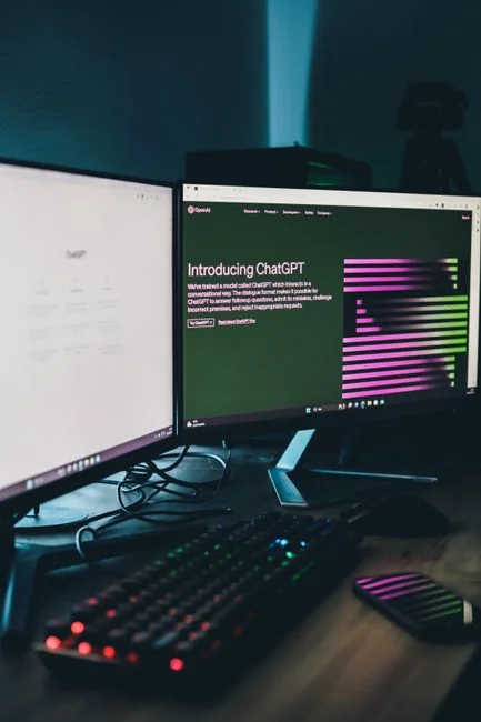 Close-up of a laptop screen showing a photo editing interface, showcasing digital creativity and technology.